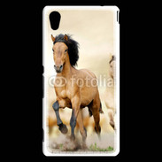 Coque Sony Xperia M4 Aqua Chevaux dans la prairie