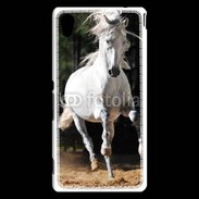 Coque Sony Xperia M4 Aqua Cheval blanc 110