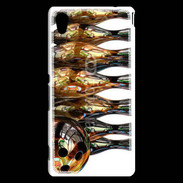 Coque Sony Xperia M4 Aqua Quille de bowling dorée