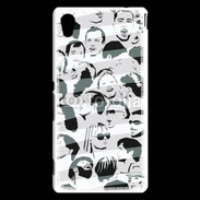 Coque Sony Xperia M4 Aqua Multi visages