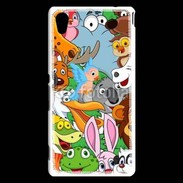 Coque Sony Xperia M4 Aqua Animaux cartoon