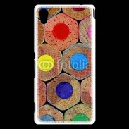 Coque Sony Xperia M4 Aqua Art crayon de couleur