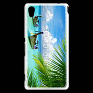 Coque Sony Xperia M4 Aqua Plage tropicale