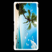 Coque Sony Xperia M4 Aqua Belle plage ensoleillée 1
