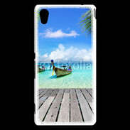 Coque Sony Xperia M4 Aqua Plage tropicale