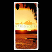 Coque Sony Xperia M4 Aqua Fin de journée sur plage Bahia au Brésil