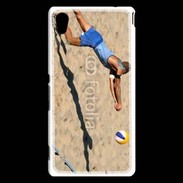 Coque Sony Xperia M4 Aqua Volley ball sur plage