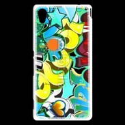 Coque Sony Xperia M4 Aqua Graffiti Urban Art Background 620
