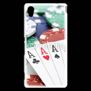Coque Sony Xperia M4 Aqua Passion du poker