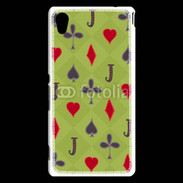 Coque Sony Xperia M4 Aqua Poker vintage 3