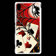 Coque Sony Xperia M4 Aqua Halloween poker
