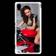 Coque Sony Xperia M4 Aqua Moto Sexy 2