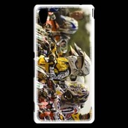 Coque Sony Xperia M4 Aqua Départ course de Motocross