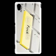 Coque Sony Xperia M4 Aqua clavier fuck