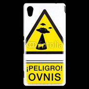 Coque Sony Xperia M4 Aqua Warning Ovni