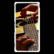 Coque Sony Xperia M4 Aqua Guitare sèche