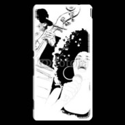 Coque Sony Xperia M4 Aqua Chanteuse de Jazz