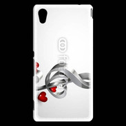 Coque Sony Xperia M4 Aqua Love for music 1