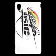 Coque Sony Xperia M4 Aqua Thème musique 75