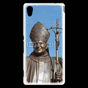 Coque Sony Xperia M4 Aqua Statue Pape Jean Paul II