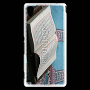 Coque Sony Xperia M4 Aqua Livre du coran ouvert