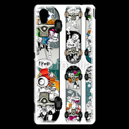 Coque Sony Xperia M4 Aqua Skate graffiti