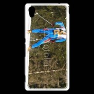 Coque Sony Xperia M4 Aqua Course de Biathlon
