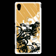 Coque Sony Xperia M4 Aqua Illustration de cycliste 5
