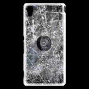 Coque Sony Xperia M4 Aqua Palet de Hockey sur glace
