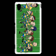 Coque Sony Xperia M4 Aqua Cartoon rugby 1
