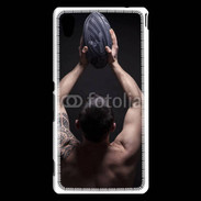 Coque Sony Xperia M4 Aqua Talonneur de rugby 5