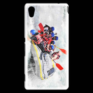 Coque Sony Xperia M4 Aqua Rafting en rivière très agitée 