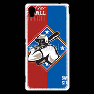 Coque Sony Xperia M4 Aqua All Star Baseball USA
