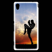 Coque Sony Xperia M4 Aqua Passion Boxe Thaï 10