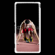 Coque Sony Xperia M4 Aqua Athlete on the starting block