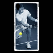 Coque Sony Xperia M4 Aqua Tennis en noir et blanc 75