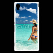 Coque Sony Xperia M4 Aqua Plage sexy