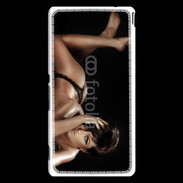 Coque Sony Xperia M4 Aqua Brune sexy