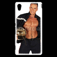 Coque Sony Xperia M4 Aqua Pompier stripteaser