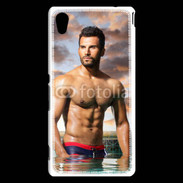 Coque Sony Xperia M4 Aqua Brun ténébreux 1