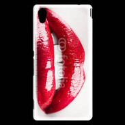 Coque Sony Xperia M4 Aqua Bouche sexy gloss rouge