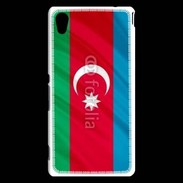 Coque Sony Xperia M4 Aqua Drapeau Azerbaidjan
