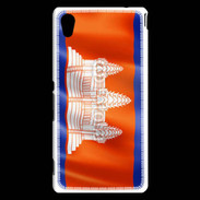 Coque Sony Xperia M4 Aqua Drapeau Cambodge