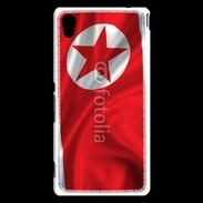 Coque Sony Xperia M4 Aqua Drapeau Corée du Nord