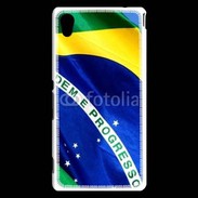 Coque Sony Xperia M4 Aqua drapeau Brésil 5