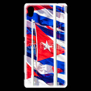 Coque Sony Xperia M4 Aqua Drapeau Cuba 3