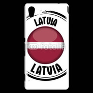Coque Sony Xperia M4 Aqua Logo Lettonie