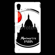 Coque Sony Xperia M4 Aqua Logo Montmartre Paris