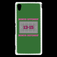 Coque Sony Xperia M4 Aqua Bonus Offensif-Défensif Vert