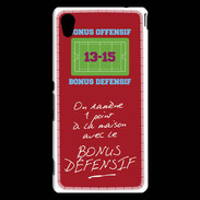 Coque Sony Xperia M4 Aqua 1 point bonus offensif-défensif Rouge